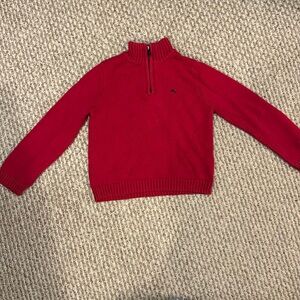 Tommy Bahama knitted quarter zip up sweater